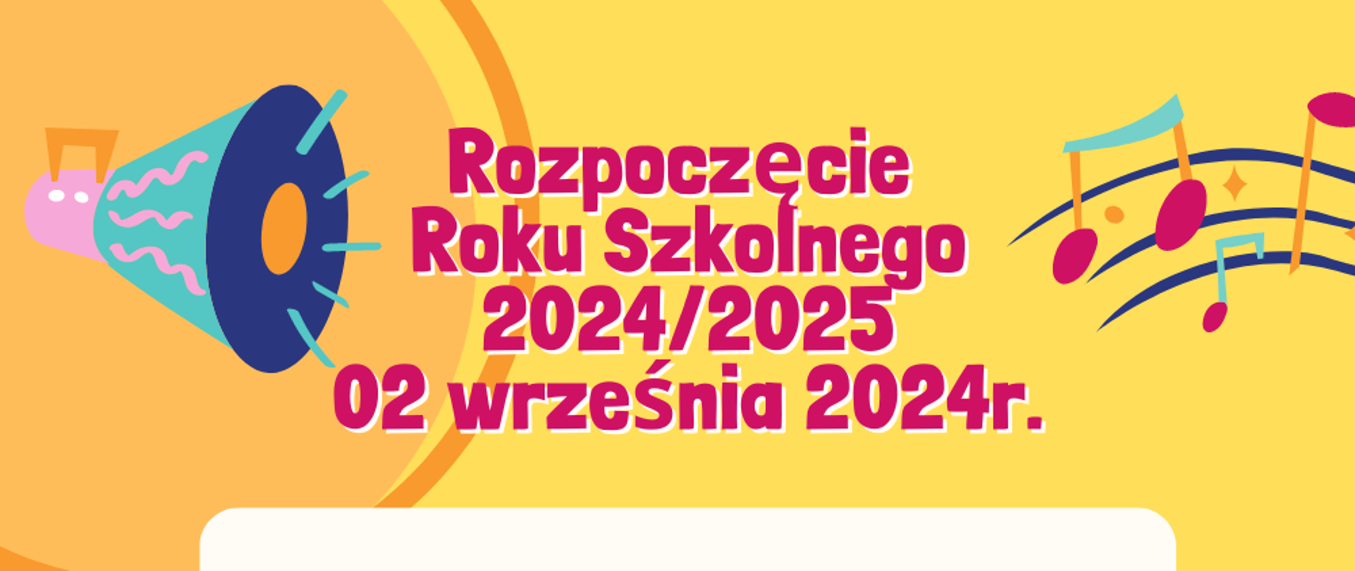 Rozpoczęcie roku szkolnego 2024/2025